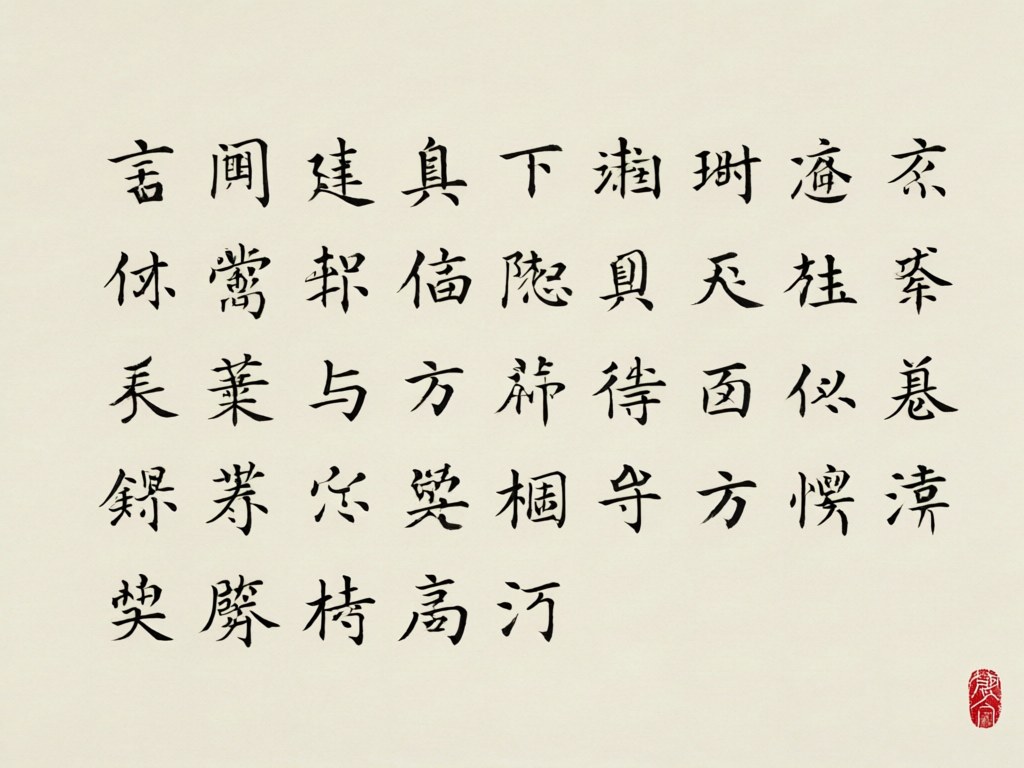 五体书法